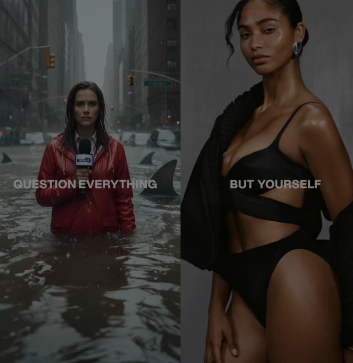 Equinox "question everything but yourself" campaign